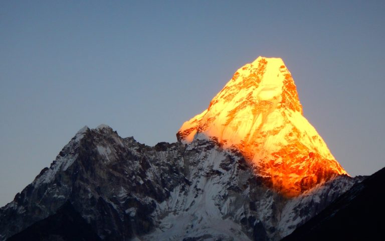 Campo Base Monte Everest, la montaña más alta de la tierra